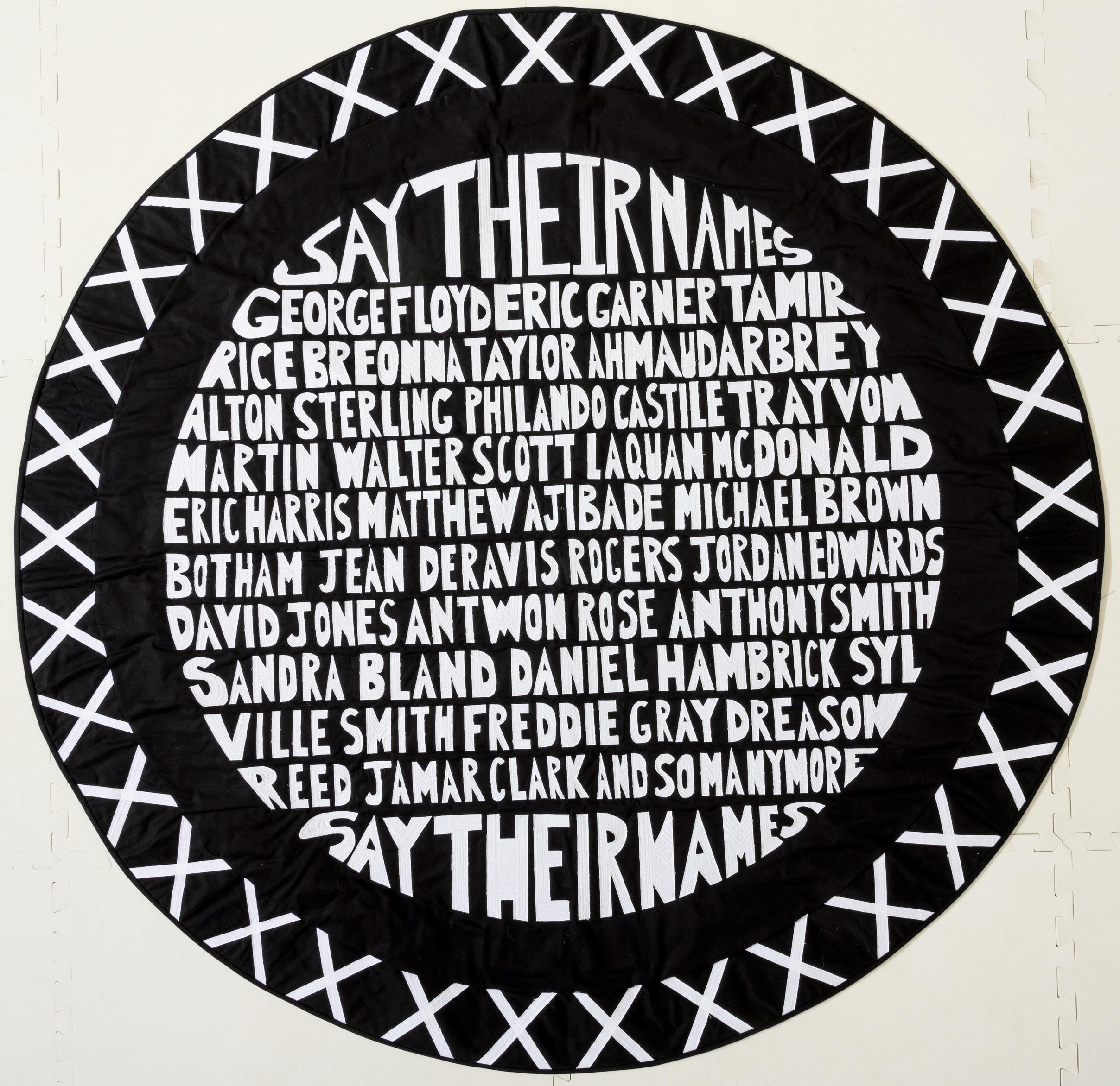 Say Their Names quilt