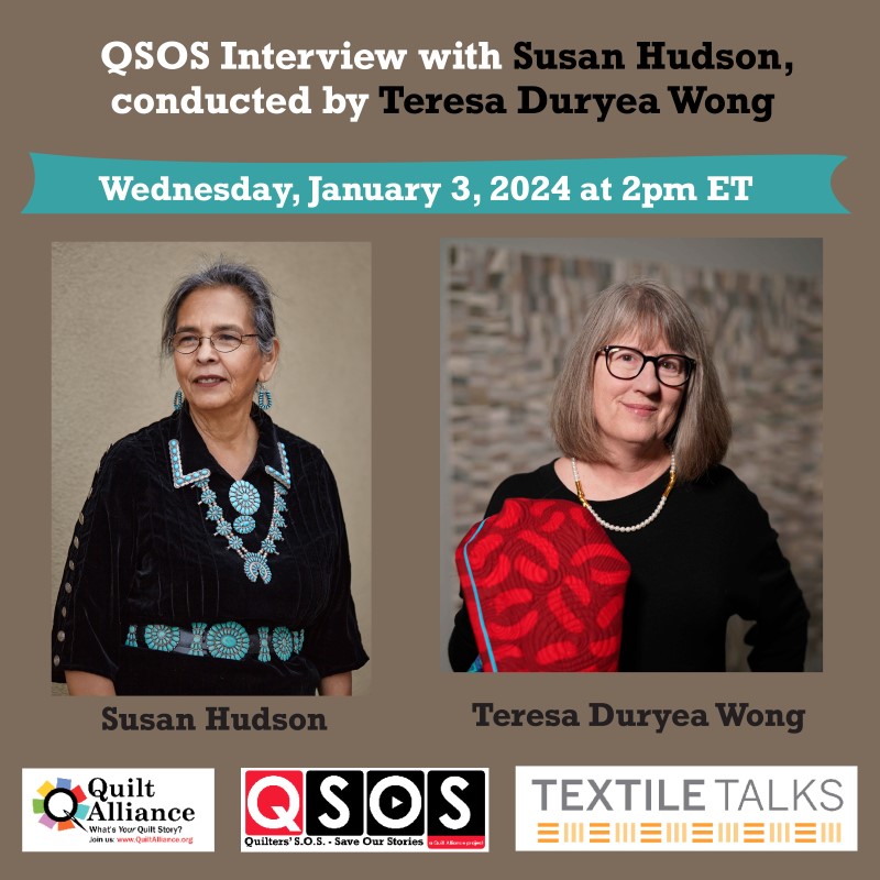TEXTILE TALK with Susan Hudson